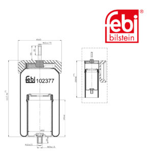 LPM Truck Parts - AIR SPRING (20534645)