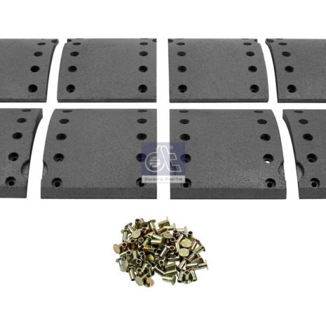 LPM Truck Parts - DRUM BRAKE LINING KIT, AXLE KIT OVERSIZE (MBLK2001)