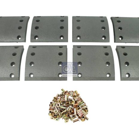 LPM Truck Parts - DRUM BRAKE LINING KIT, AXLE KIT (0309213100 - 0509113520)