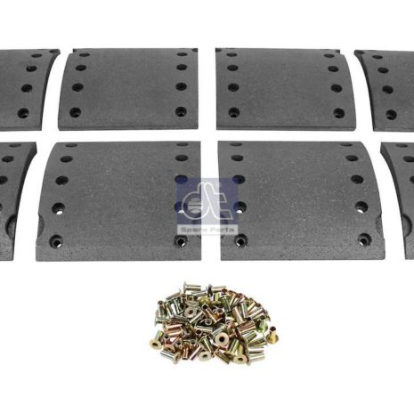 LPM Truck Parts - DRUM BRAKE LINING KIT, AXLE KIT OVERSIZE (0309227760S2)