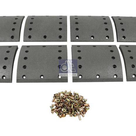 LPM Truck Parts - DRUM BRAKE LINING KIT, AXLE KIT OVERSIZE (0309228320S1)