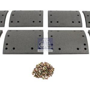 LPM Truck Parts - DRUM BRAKE LINING KIT, AXLE KIT (BLKZR)