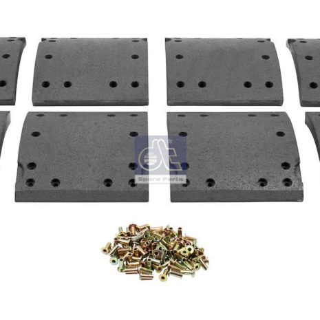 LPM Truck Parts - DRUM BRAKE LINING KIT, AXLE KIT (21200790B)