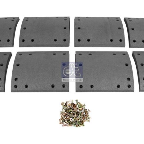 LPM Truck Parts - DRUM BRAKE LINING KIT, AXLE KIT OVERSIZE (BLKZR1)