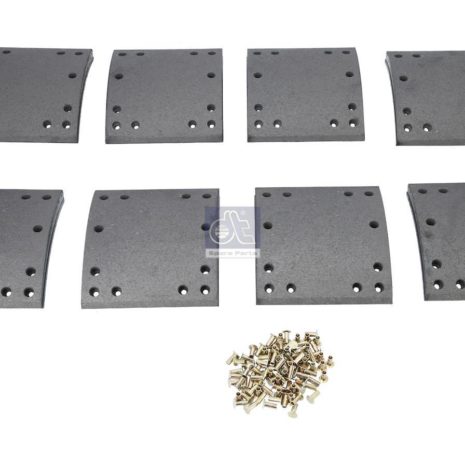 LPM Truck Parts - DRUM BRAKE LINING KIT, AXLE KIT (21224717R - 21224718R)