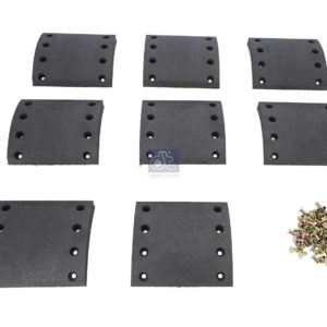 LPM Truck Parts - DRUM BRAKE LINING KIT (3057397000)