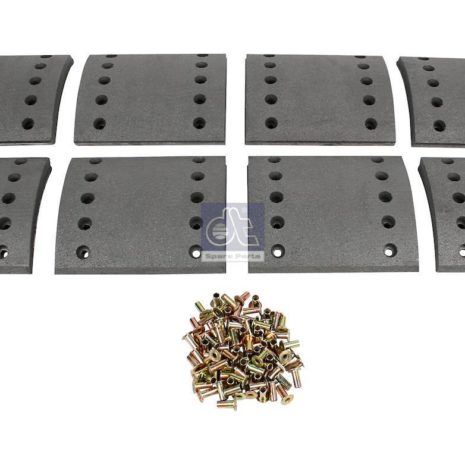 LPM Truck Parts - DRUM BRAKE LINING KIT, AXLE KIT OVERSIZE (1057004410 - 3057314310)