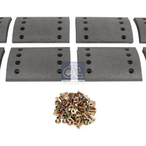 LPM Truck Parts - DRUM BRAKE LINING KIT, AXLE KIT OVERSIZE (1057002420 - 3057392420)