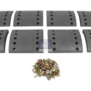 LPM Truck Parts - DRUM BRAKE LINING KIT, AXLE KIT OVERSIZE (3057314320)