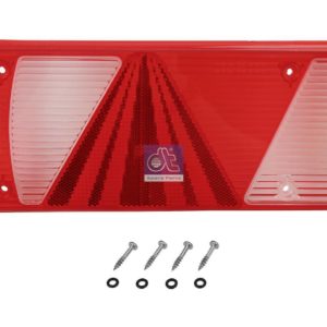 LPM Truck Parts - TAIL LAMP GLASS, RIGHT