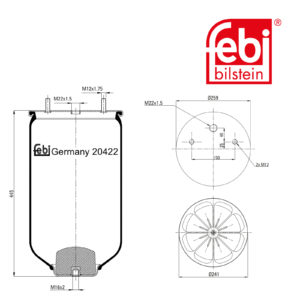 LPM Truck Parts - AIR SPRING (3229002900S1)