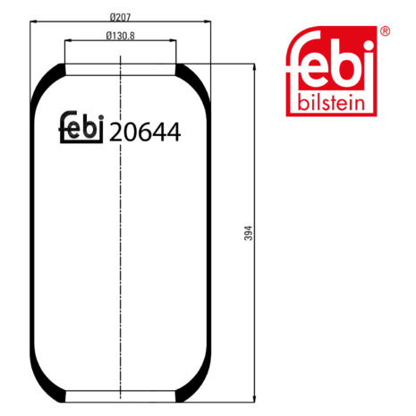 LPM Truck Parts - AIR SPRING (0003270101)