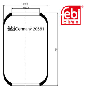 LPM Truck Parts - AIR SPRING (4103270001)