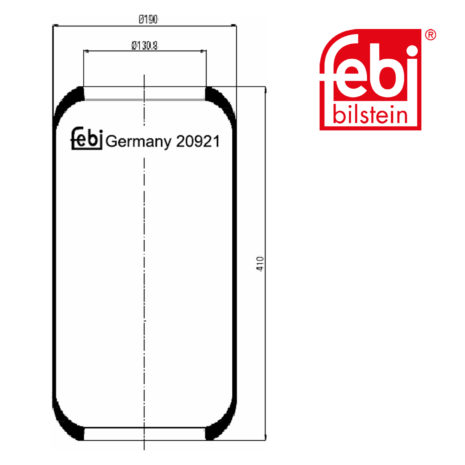 LPM Truck Parts - AIR SPRING (0003280001)