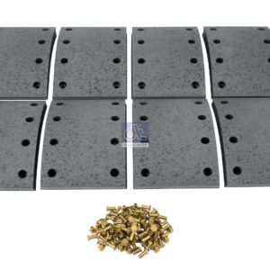 LPM Truck Parts - DRUM BRAKE LINING KIT, AXLE KIT (MBLK1160 - 3095183S)