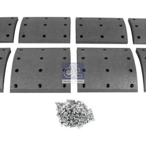 LPM Truck Parts - DRUM BRAKE LINING KIT, AXLE KIT (3097168S)