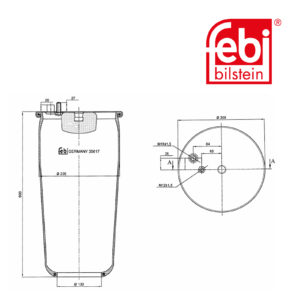 LPM Truck Parts - AIR SPRING (81436010153)