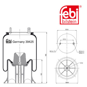 LPM Truck Parts - AIR SPRING (M001774)