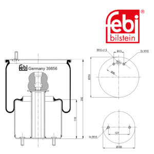 LPM Truck Parts - AIR SPRING (21097453)