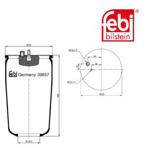 LPM Truck Parts - AIR SPRING (81436010160)