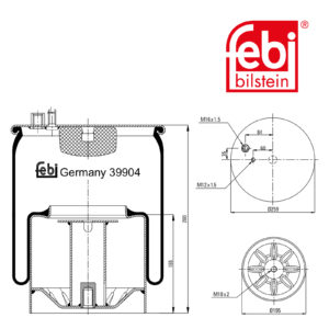 LPM Truck Parts - AIR SPRING (81436006037)