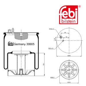 LPM Truck Parts - AIR SPRING (81436006044)