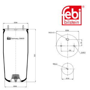 LPM Truck Parts - AIR SPRING (0542942030)