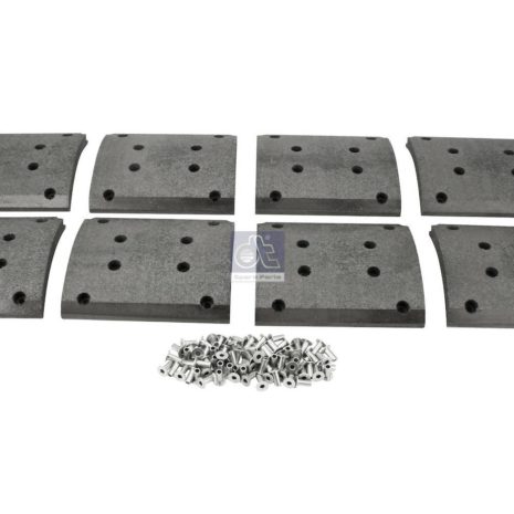 LPM Truck Parts - DRUM BRAKE LINING KIT, AXLE KIT OVERSIZE