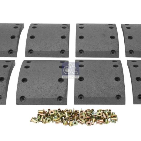 LPM Truck Parts - DRUM BRAKE LINING KIT, AXLE KIT (81502210616 - 81502216058)