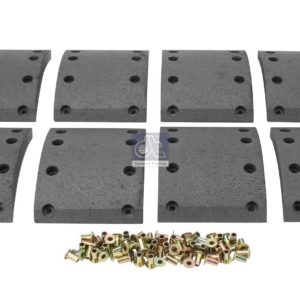 LPM Truck Parts - DRUM BRAKE LINING KIT, AXLE KIT OVERSIZE (81502216055S1)