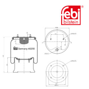 LPM Truck Parts - AIR SPRING (017685)