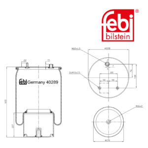 LPM Truck Parts - AIR SPRING (1794425)