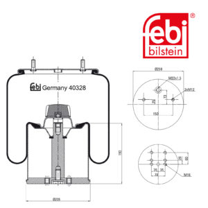 LPM Truck Parts - AIR SPRING (0542941281)