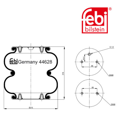 LPM Truck Parts - AIR SPRING (9463281601)