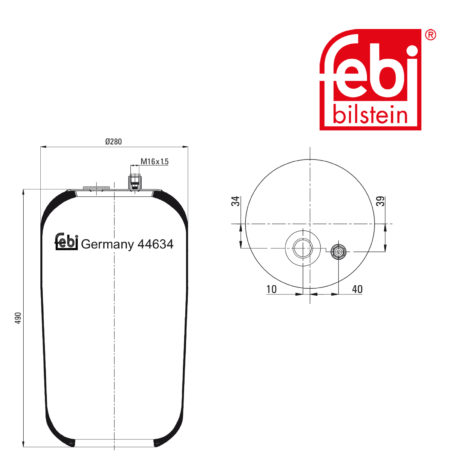 LPM Truck Parts - AIR SPRING (9743280201)