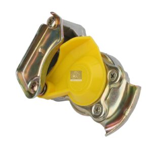 LPM Truck Parts - PALM COUPLING, AUTOMATIC SHUTTER YELLOW LID (0632566 - 8157984)
