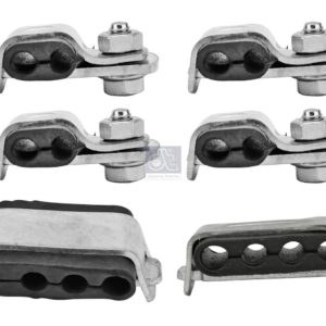 LPM Truck Parts - CLAMPS KIT, INJECTION LINES (0009951107S1 - 0009951807S1)
