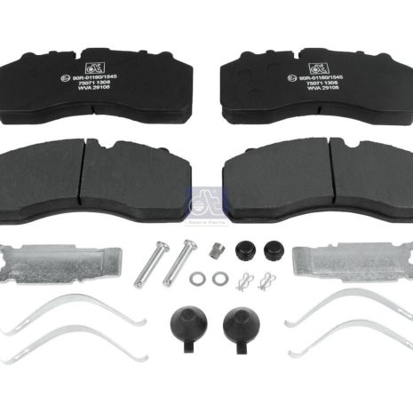 LPM Truck Parts - DISC BRAKE PAD KIT (0203121400 - 11022968)