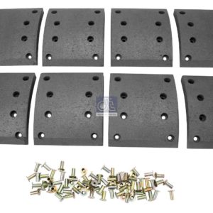 LPM Truck Parts - DRUM BRAKE LINING KIT, AXLE KIT