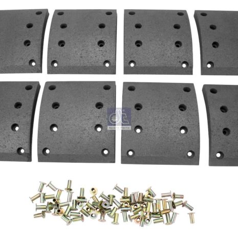 LPM Truck Parts - DRUM BRAKE LINING KIT, AXLE KIT