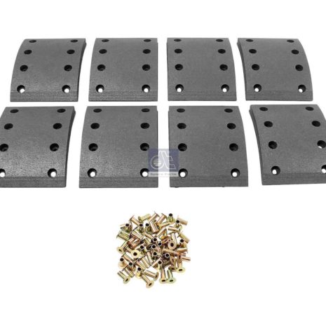 LPM Truck Parts - DRUM BRAKE LINING KIT, AXLE KIT