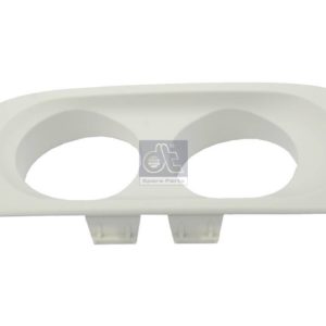 LPM Truck Parts - BUMPER COVER, AUXILIARY LAMP LEFT WHITE (1649363 - 1683721)