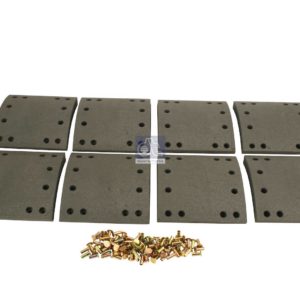 LPM Truck Parts - DRUM BRAKE LINING KIT, AXLE KIT (0681274S - 683263S)