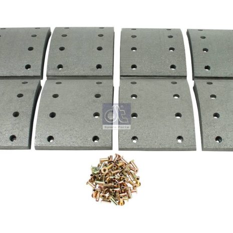 LPM Truck Parts - DRUM BRAKE LINING KIT, AXLE KIT OVERSIZE (683275S)