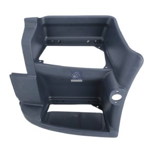 LPM Truck Parts - STEP WELL CASE, LEFT WITH HOLES FOR SIDE MARKING LAMP (5010468439 - 21032149)