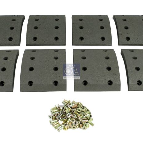 LPM Truck Parts - DRUM BRAKE LINING KIT, AXLE KIT (5000288512 - 5001860030)