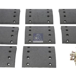 LPM Truck Parts - DRUM BRAKE LINING KIT, AXLE KIT